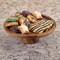 Kalmar Home Cake Stand - Black and Natural Acacia Base in Two Different sizes